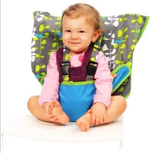 My Little Seat The Travel High Chair - Blue Fish